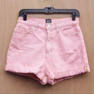 Pink BDG Mom Shorts